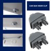 SG Store Pack of 2 Car Sun Visor Clip Holding