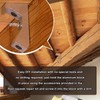KOBSAINF 12 Pcs Squeaky Wood Relief Floor Repair Kit Can