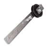ATTAS MEA Sliding Gate Roller with Bracket, 75 mm, Sliding