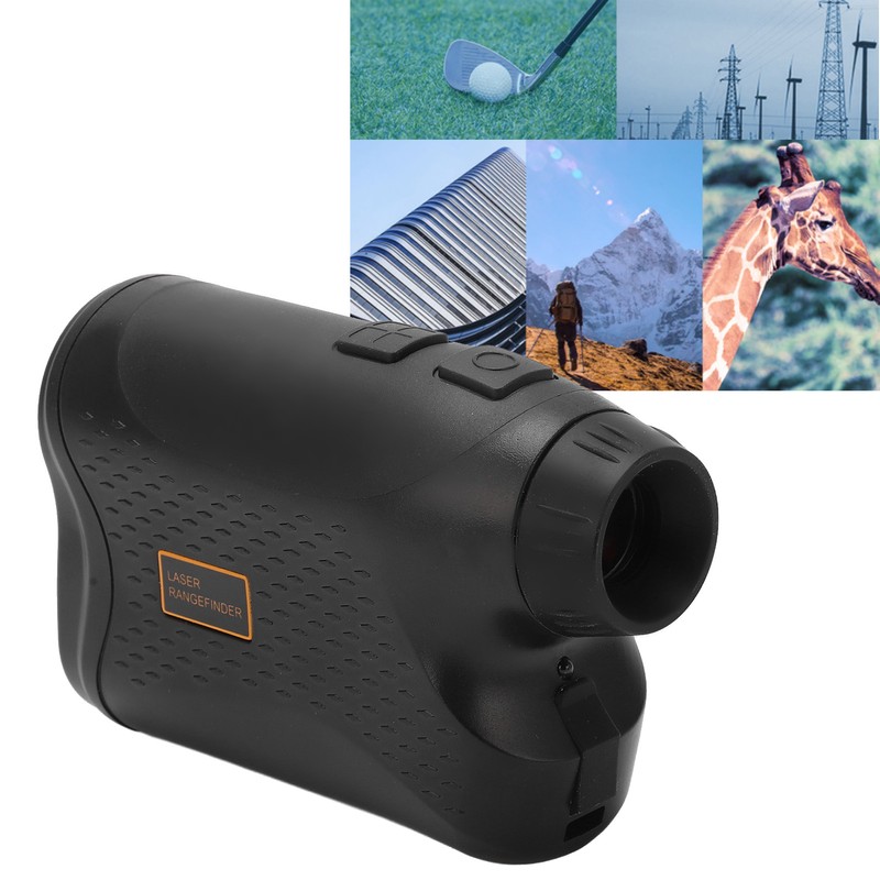 USB Charging Rangefinder Monocular Portable ABS Handheld 5 to 600m