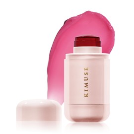 KIMUSE Jelly Cheek & Lip Tint, Watercolor Blush, Multi-Use Makeup, Tint for Cheeks, Lips & Eyes, Lightweight, Sheer & Buildable Color, Vegan Formula, Cruelty-Free