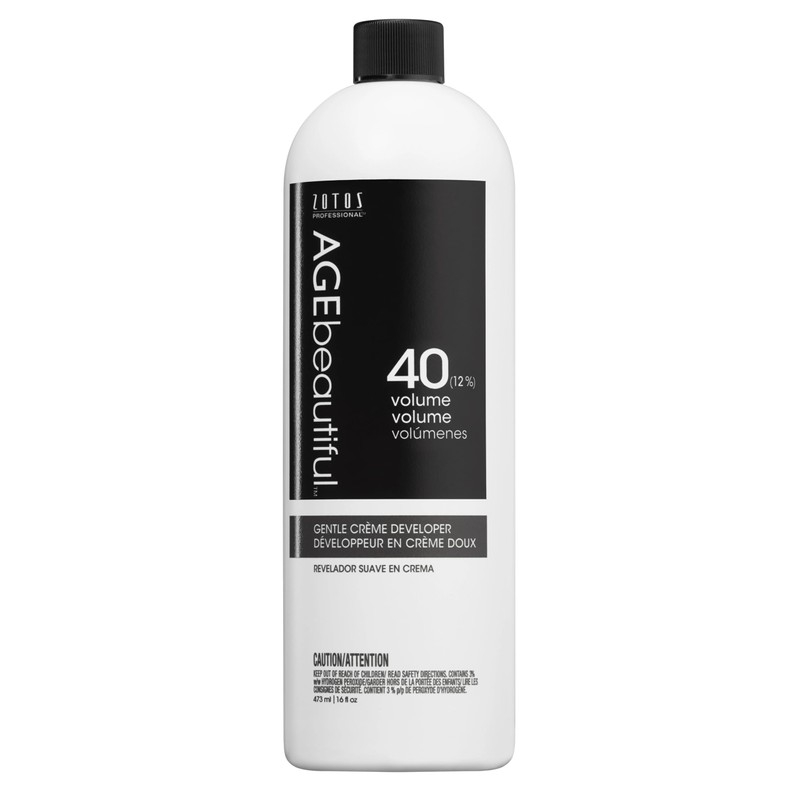 AGE beautiful 40 Volume Gentle Creme Hair Developer | For