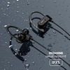 MOXKING Wired Earphone with Microphone Volume Control Ear Hook and