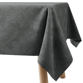 Filumi Eris Tablecloth 120 x 240 cm Grey Washable for Indoor Outdoor Use Monster Pattern