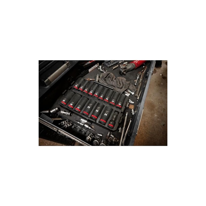 Milwaukee Socket Set MET Impact DT 1/2IN 49-66-6803