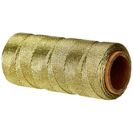 Artemio String, Textile, Gold, 7 x 4 x 13.5 cm