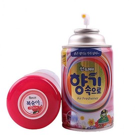 Into the scent of mountain goblins Air freshener 290ml (peach) 2ea