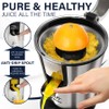 Eurolux Premium Electric Orange Juicer | Stainless Steel Citrus Squeezer