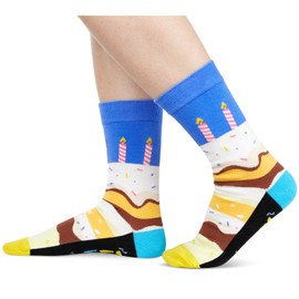 HAPPYPOP 49th Birthday Gifts Ideas Socks - Gifts for Guys in Their 49s, 49 Year Old Gifts for Men Women, 49th Birthday Socks