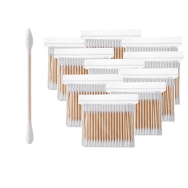 1000 Piece Family Cotton Swab, Makeup Swab, Cleaning Sponge Swab Stick, Doctor Swab, Makeup Tools, Super Soft Cotton Swab, White, Cotton 3.3 x 3.5 inches (8.5 x 9 cm)