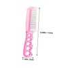IWOWHERO Versatile Hair Combs Set 5pcs Static Steel Combs for