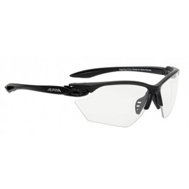 Alpina Twist Four S VL+ Goggles Black Fassung: Black Matt; Gläser: Varioflex Black S1-3 Fogstop Size:0