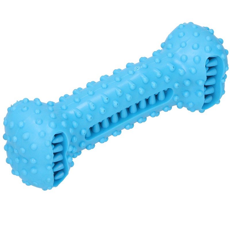 TPR Dog Teeth Cleaning Chew Toy Food Dispenser Brushing Stick