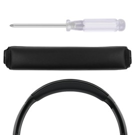 Replacement QC35 Protein Leather Headband Pad Compatible with Bose QuietComfort 35II Gaming, QC35 II, QC35, QC25 Headphones Headband Cushion/Replacement Pad Repair Parts