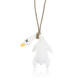 UEIOAVL Car Interior Mirrors, auto spiegel anhänger deko Auto-Rückspiegel-Anhänger Enten-Ornament Rückspiegel-Dekoration Anhänger für Auto-Innenrückspiegel Ornamente Spiegelzubehör lustiges Geschenk