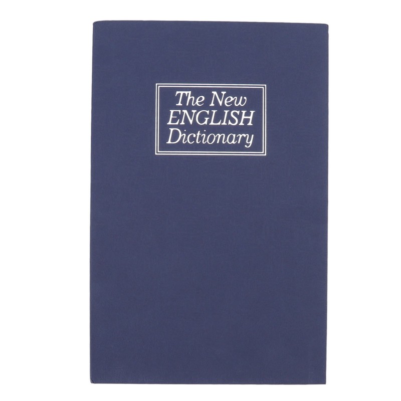 Dictionary Coin Piggy Banks Money Saving Box with Coded Lock
