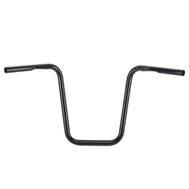 16'' Rise 1'' Ape Hanger HandleBars Fit Harley Street Bob Sportster XL 883 1200 Street Bob Fat Boy Shadow Intruder Vulcan Road Star Drag Star Volusia Custom Application Gloss Black