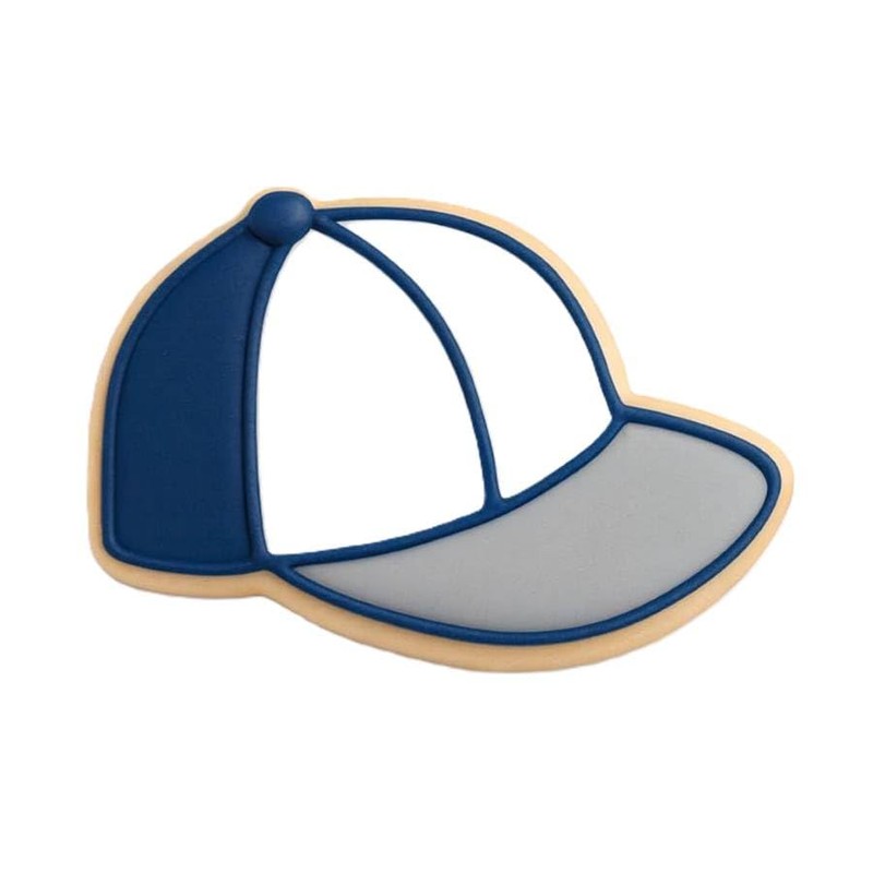 Baseball Hat Cap 3.25 Inch Cookie Cutter from The Cookie