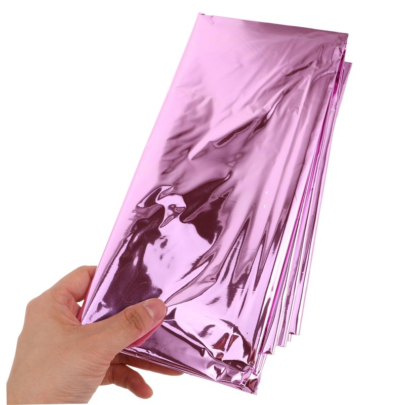 NOLITOY 4pcs Shiny Fringe Tablecloths Tinsel Backdrop for Memorable Boy