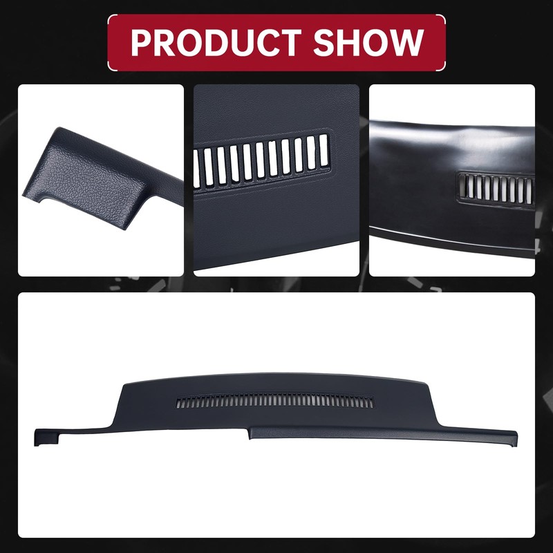 HECASA Dashboard Dash Cover Cap Overlay Compatible with 1988-1994 C1500
