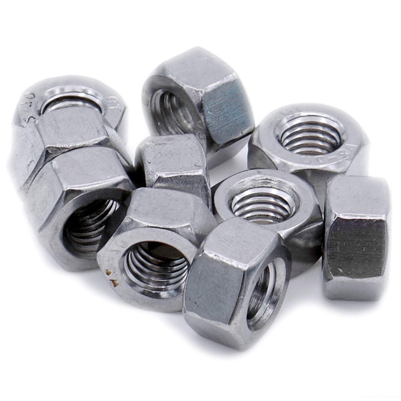 M5 (5mm) Hex Nut (Heavy) - Stainless Steel (A2) (Pack