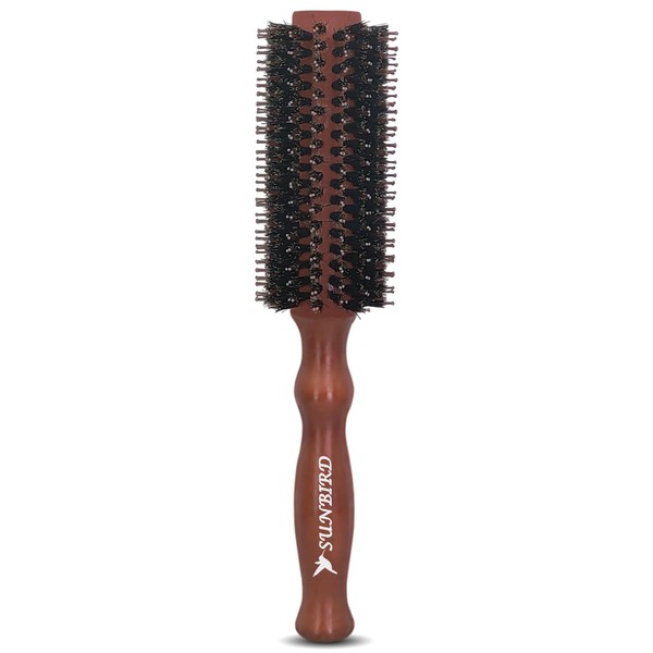 SUNBIRD Professional Curling and Straightening Styling Brush - Nylon &