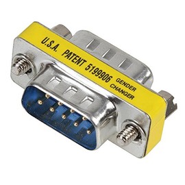 D Type Adaptor, 9WAY, Plug to Plug, D Sub Connector Adapter, Qty X 1 | SPC19827