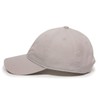 Goose Baseball Cap Embroidered Cotton Adjustable Dad Hat Light Grey