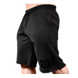Monsta Clothing Co. Hard Livin (HRD-LVN) Sweatshorts Small Black/Black