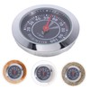 Kisangel Hygrometer Hydrometer Humidity Meter Humidor Humidity Gauge Alloy Stainless