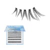 Broadway Lash Clusters, 9-16mm 140 pcs Assorted Natural Wispy False
