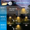 Peasur 6 Packs Solar Outdoor Lights Motion Sensor Solar Security