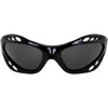 Hurricane Eyewear Category-4 Polarized Jet Ski Floating Goggles Black Padded