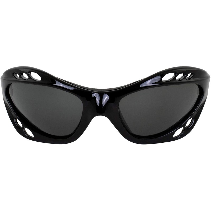 Hurricane Eyewear Category-4 Polarized Jet Ski Floating Goggles Black Padded