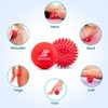 Beenax Lacrosse & Spiky Massage Ball Set - Perfect for