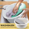 DOERDO Washboard Basin Laundry Wash Basin Hand Washboard for Laundry