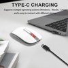 ELFJMZP AI Smart Voice Mouse, 2-Mode Bluetooth and 2.4G Wireless