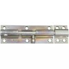 National (5)-Steel Zinc Plated 6" Sliding Barrel Bolt Door Latch