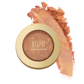 Milani Baked Bronzer - Glow, Cruelty-Free Shimmer Bronzing Powder to Use For Contour Makeup, Highlighters Makeup, Bronzer Makeup, 0.25 Ounce
