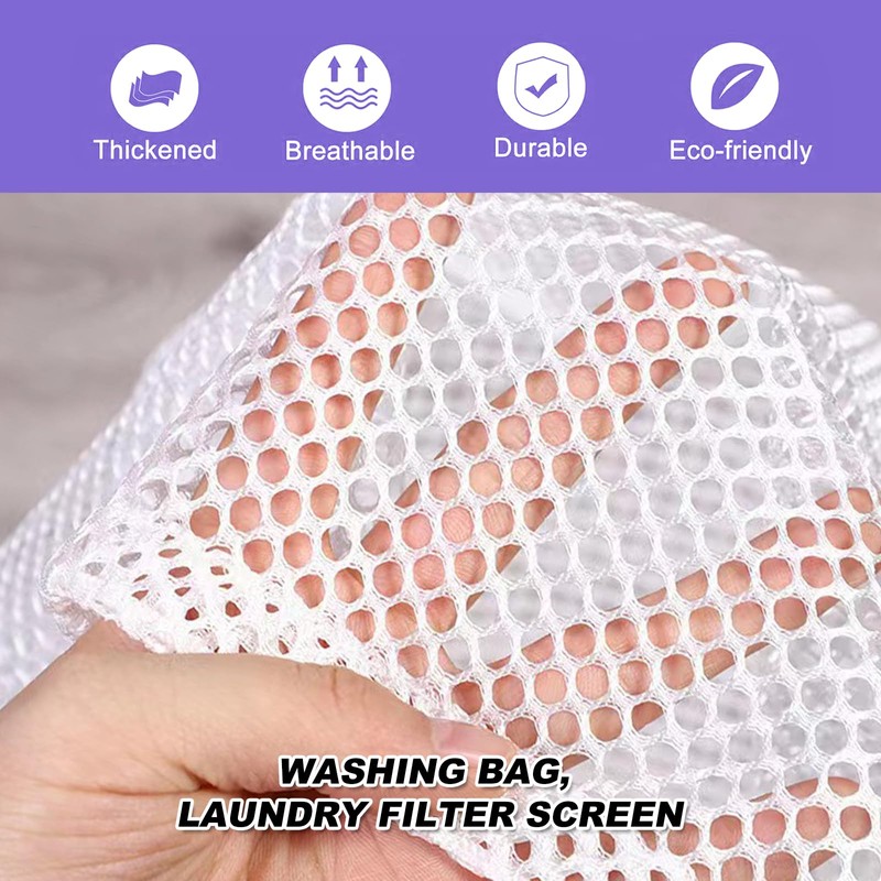 Wäschenetz Wäschebeutel für Wäschesack Waschmaschine Waschbeutel Waschnetz Wäschesäcke Klein Groß