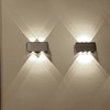 Solar Outdoor Wall Lights IP65 Waterproof Double Headed Solar Wall