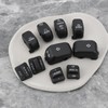 YINETTECH 10pcs Motorcycle Switch Cover Caps 71804-03 Compatible with Har-ley