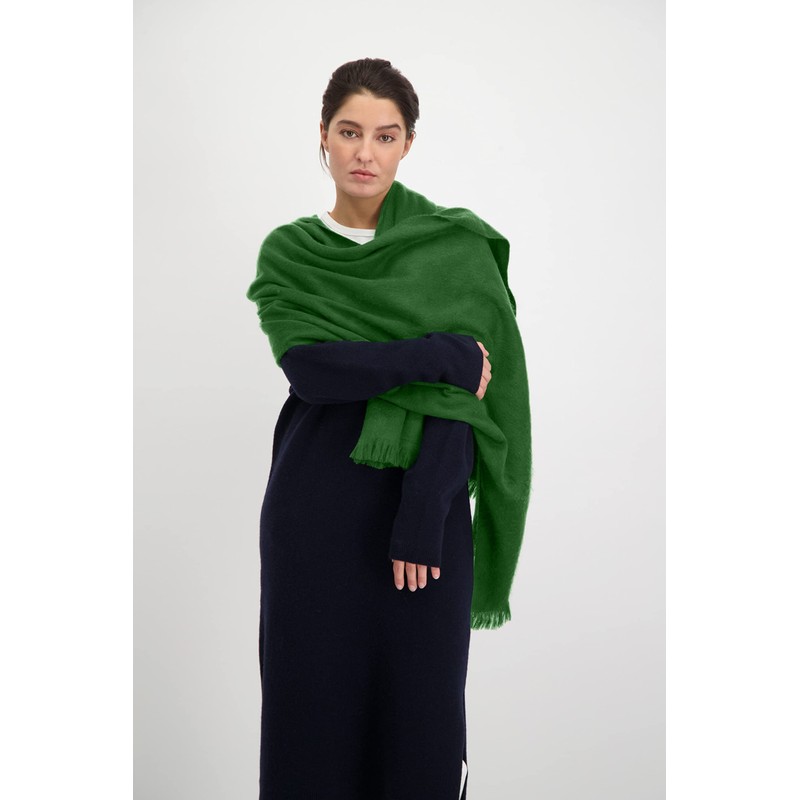 Alpaca Loca 402 Scarf Spring Green Scarf, One Size