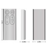 CLVIZCXOM New Fan Remote Control Replacement Fit for Dyson Air