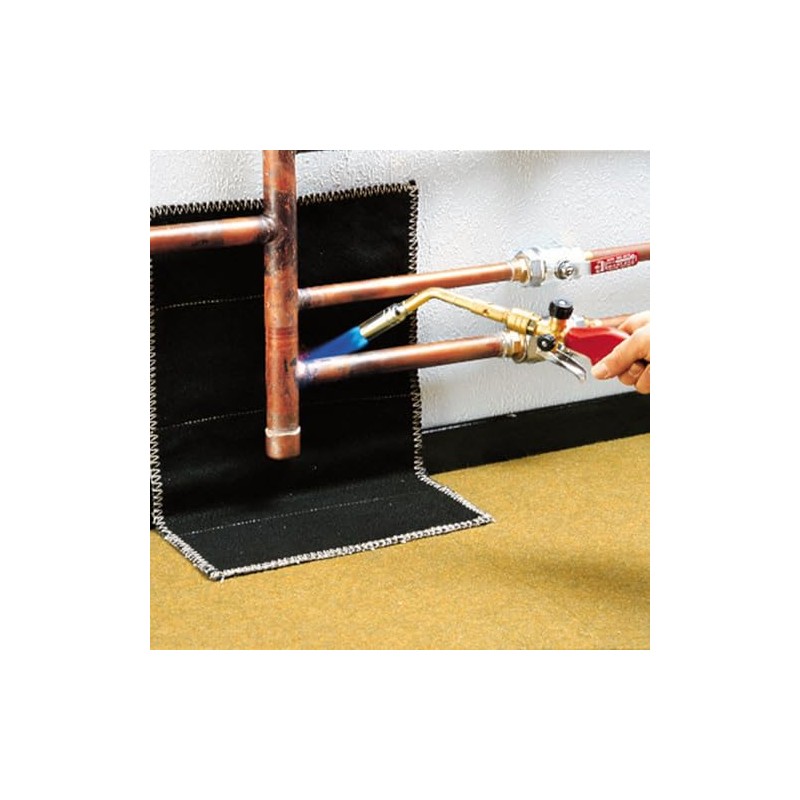 ROTHENBERGER Flame Retardant Mat, 33 cm Width, 50 cm Length,
