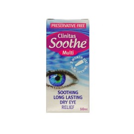 Clinitas Soothe Multi 10ml Dry Eyes - 2 Pack