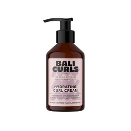Bali Curls Hydrating Curl Cream, 150 ml, Leave In for Curly & Wavy Hair | Moisture-Locking Formula, Frizz Control, Heat Protection, Vegan, Suitable for All Hair Types