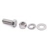12 Sets M6-1.0 x 25mm Hex Bolts with Hex Nuts