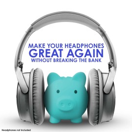 Accessory House Premium ear cushion pads compatible with Bose QC35 and QC35 II headphones - Grey