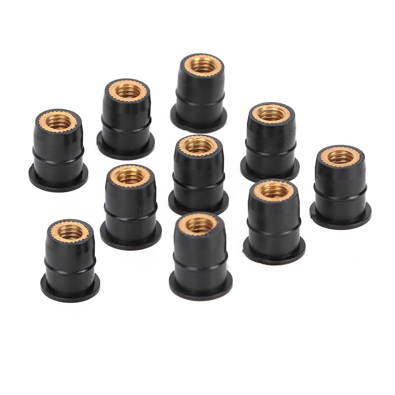 Nun Nut Expansion Nut 10 Pieces Well Nut M6 x